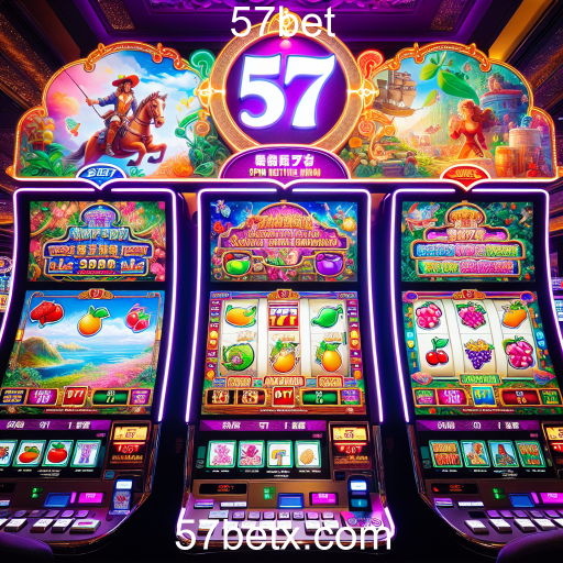 Descubra a Emoção dos Slots no 57bet